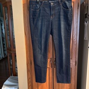 Sonoma Dark Blue Straight Leg Women Jeans